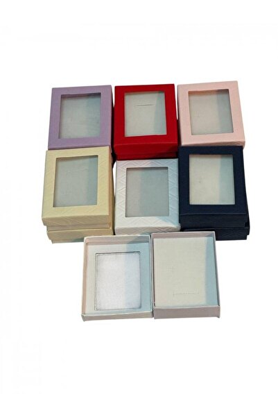 OEM Cutie Bijuterii Pentru Set Carton Cu Geam 7X9 cm 12/set