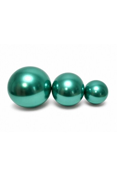 OEM Balloons Top Bottom Set Chrome GREEN 12"-50/ Top Bottom Set