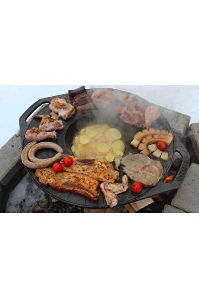 OEM Gratar -Grill/Disc, FONTA PREMIUM, cu picioare, 49 cm, Mixt Barbeque OFER...