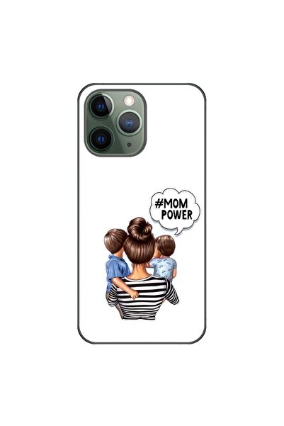 OEM Husa compatibila cu Apple iPhone 11 Pro Silicon Gel Tpu Model Mom of Boys