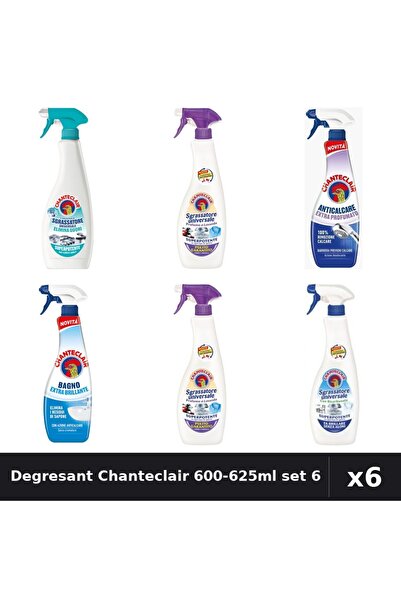 Chanteclair Set 6 Degresant Universal 600-625ml - Anti-Miros, Lavanda, Mosc, ...
