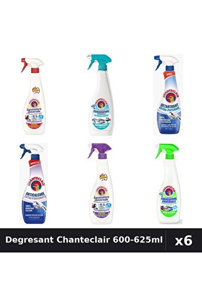 Chanteclair Set 6 Degresant Universal 600-625ml - Marsilia, Lamaie, Mosc Alb,...