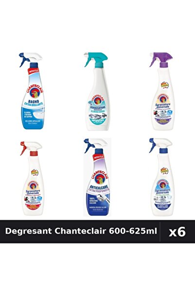 Chanteclair Set 6 Degresant Universal 600-625ml - Lavanda, Marsilia, Bicarbonat