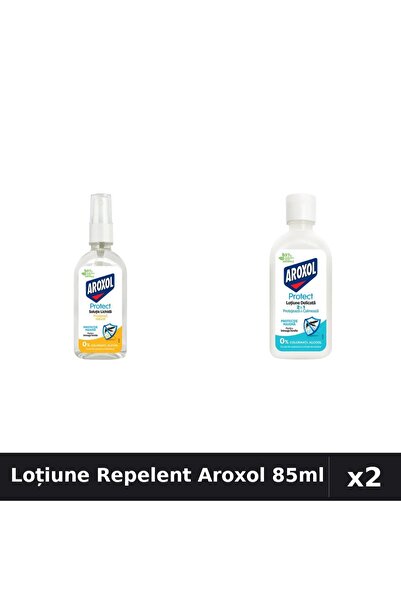 Aroxol Set 2 Loțiune Repelent Insecte 85ml - Protecție Eficientă Anti-Insecte