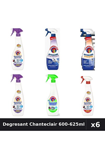 Chanteclair Set 6 Degresant Universal 600-625ml - Mosc, Lavanda, Lamaie, Mars...