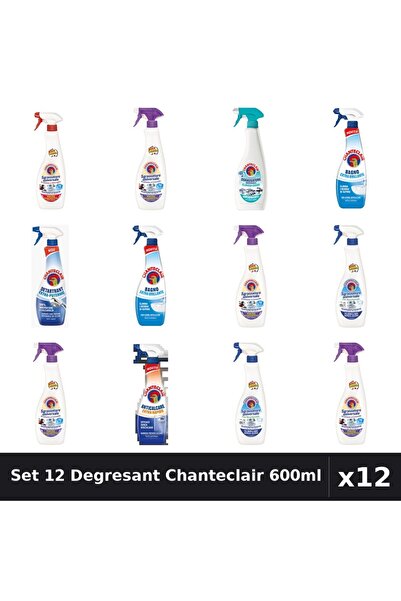 Chanteclair Set 12 Degresant Universal 600ml - Anti-Miros, Bicarbonat, Extra ...