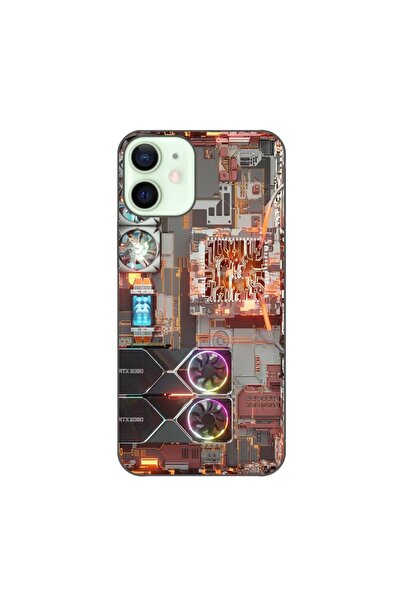 OEM Husa compatibila cu Apple iPhone 12 Mini Silicon Gel Tpu Model Motherboard