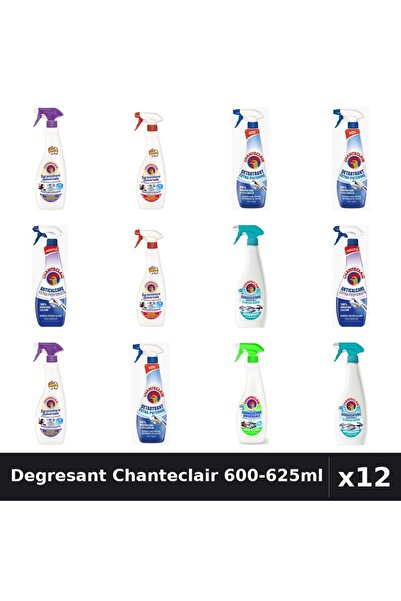 Chanteclair Set 12 Degresant Universal 600-625ml - Lavanda, Marsilia, Lamaie,...
