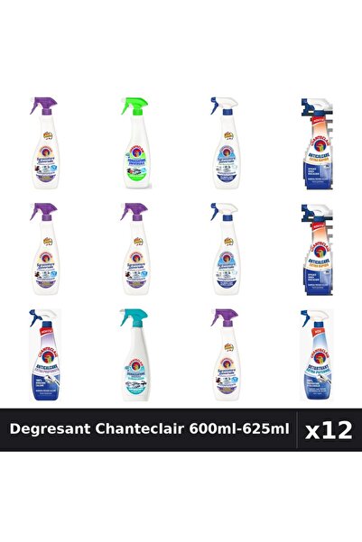Chanteclair Set 12 Degresant Universal 600ml-625ml - Lavanda, Lamaie, Bicarbo...