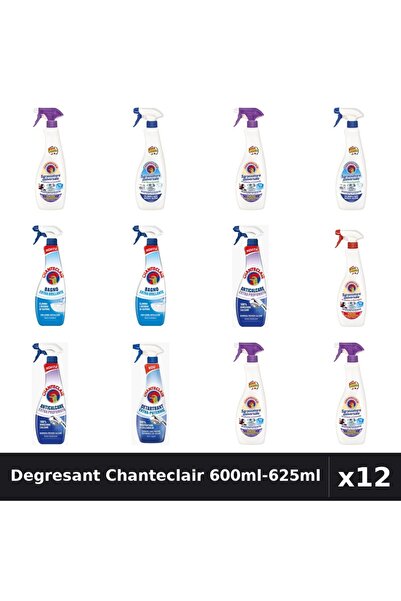 Chanteclair Set 12 Degresant Universal 600ml-625ml - Lavanda, Bicarbonat, Mar...