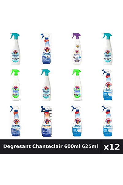 Chanteclair Set 12 Degresant Universal 600ml-625ml - Anti-Miros, Lavanda, Lămâie