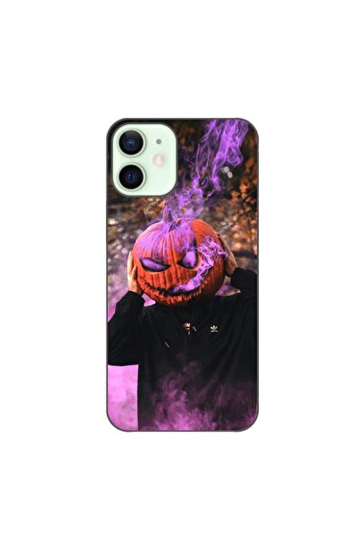 OEM Husa compatibila cu Apple iPhone 12 Mini Silicon Gel Tpu Model Halloween ...