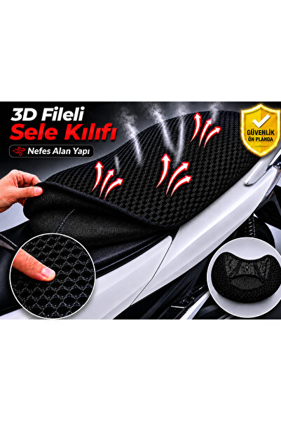 Vi Caro RKS 125S 1 Husă pentru șa motocicletă Husă pentru șa cu plasă 3D Prot...