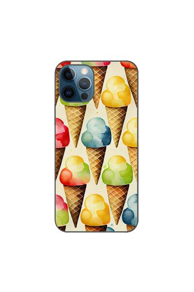 OEM Калъф, съвместим с Apple iPhone 12 Pro Max, от силиконов гел TPU, с десен...