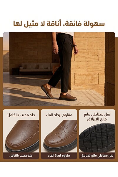 SAUDI STEPS New Arrival Men Business Formal Oxford Shoes Lightweight Comforta...