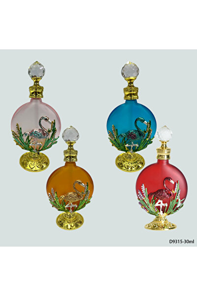NUJET 4pcs Crystal Oil Bottle 30ml D9315