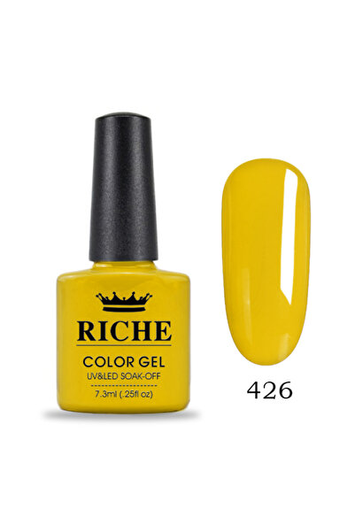 OEM Ojă semipermanentă Riche 426, Galben 7.3 ml