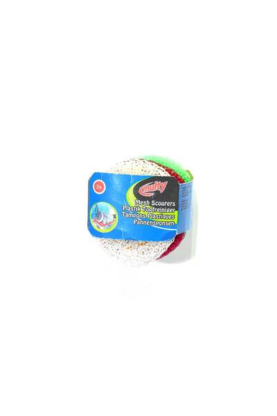 Multy Home Plastic Scourers 3 Piece Set