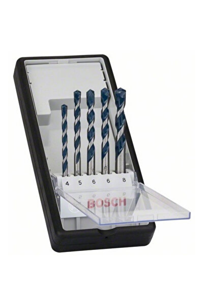 Bosch Metal drill bit Top Bottom Set , 4-8 mm, 5 pcs