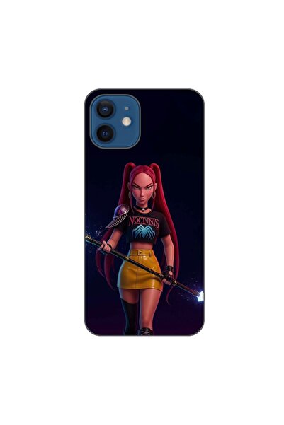OEM Husa compatibila cu Apple iPhone 12 Silicon Gel Tpu Model KPop Demon Hunt...