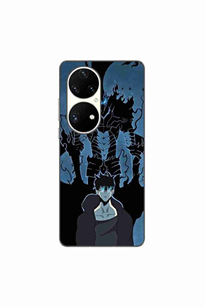 OEM Husa compatibila cu Huawei P50 Pro Silicon Gel Tpu Model Solo Leveling Igris