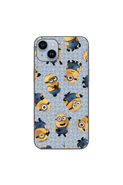 OEM Husa compatibila cu Apple iPhone 14 Plus Silicon Gel Tpu Model Pattern Mi...