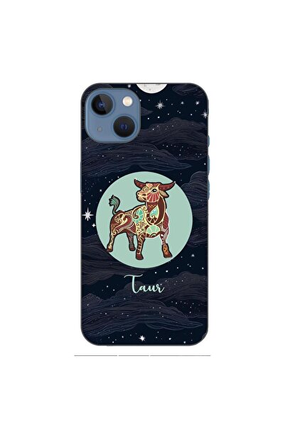 OEM Husa compatibila cu Apple iPhone 13 Silicon Gel Tpu Model Horoscop Taur