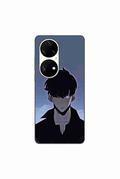 OEM Husa compatibila cu Huawei P50 Pro Silicon Gel Tpu Model Solo Leveling Su...