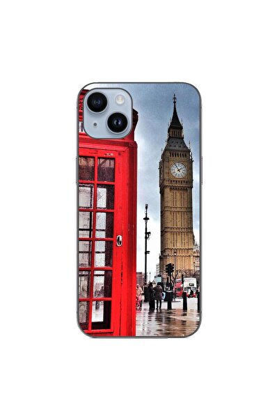 OEM Θήκη συμβατή με Apple iPhone 14 Plus, από σιλικόνη gel TPU, μοντέλο Λονδίνο