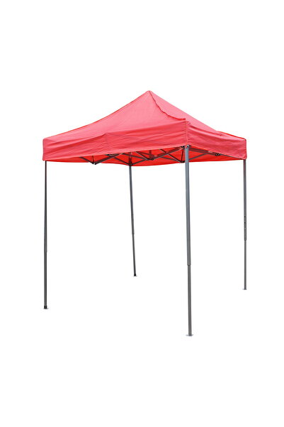 RapidAuto Pavilion pliabil tip cort 2x2 m rosu Breckner Germany, inaltime reg...