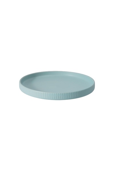 Carrefour Home Farfurie desert Carrefour Home, gresie, 20x2.5 cm, Albastru