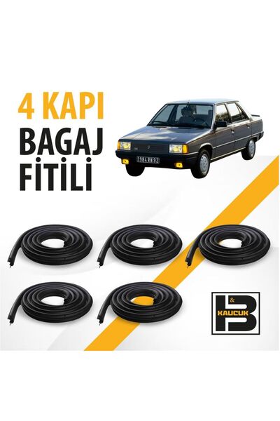 B&M KAUÇUK Renault Reno-9 (Broadway-Sprint) 4 Kapı + Bagaj Fitili Bm04042