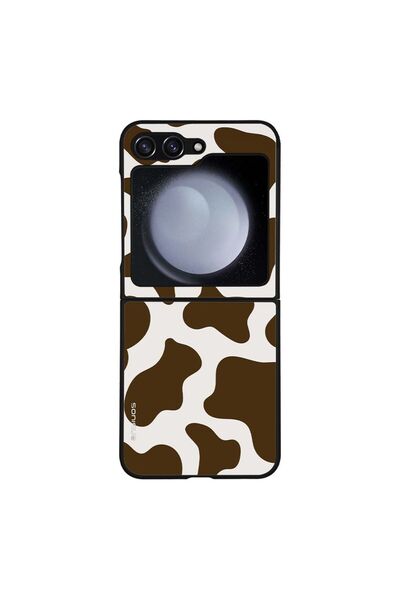 Sonique Θήκη Animal Print Series για Samsung Galaxy Z Flip 5 Cow 02
