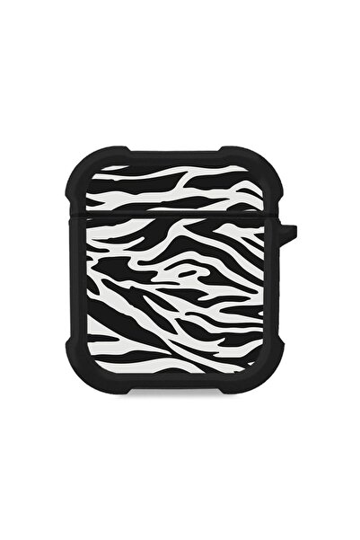 Sonique Θήκη Σιλικόνης Animal Print Series για AirPods 1/2 Zebra