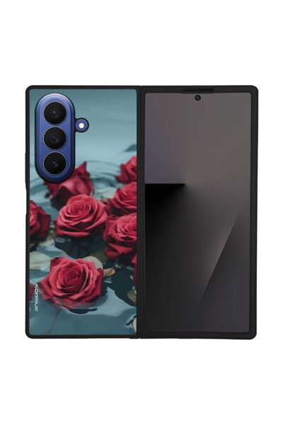 Sonique Θήκη Sunset in Eden Series για Samsung Galaxy Z Fold 7 Midnight Rose