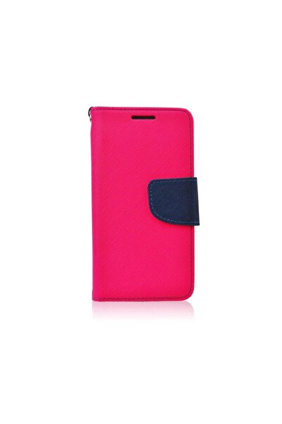 OEM Fancy Book Samsung Galaxy A41 Φούξ/Σκούρο Μπλε