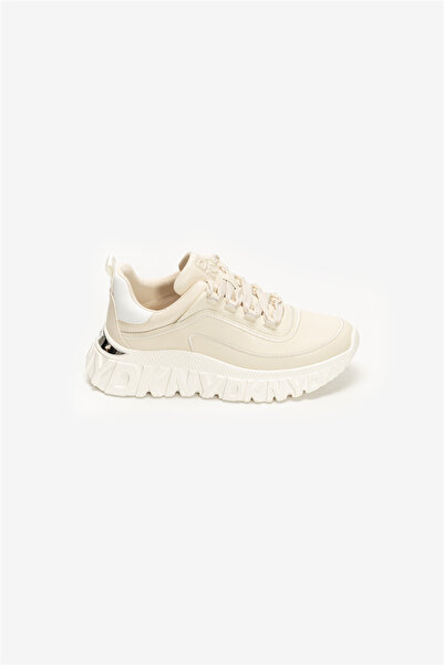 Dkny Lacombe Lace Up Kadın Sneaker Kemik