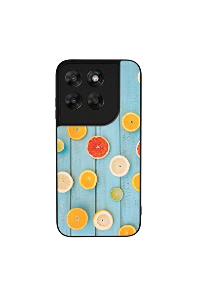 Sonique Θήκη Fruit Series για Motorola Moto G67 5G / Moto G77 5G Γκρέιπφρουτ