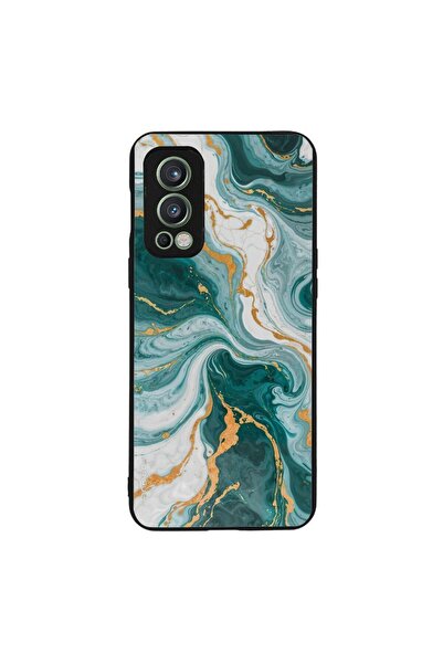 Sonique Θήκη Marble Series για OnePlus Nord 2 5G Πράσινο 01