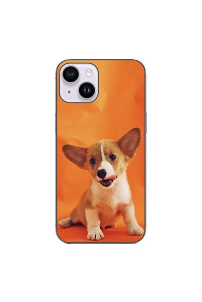 OEM Husa compatibila cu Apple iPhone 14 Silicon Gel Tpu Model Catelus