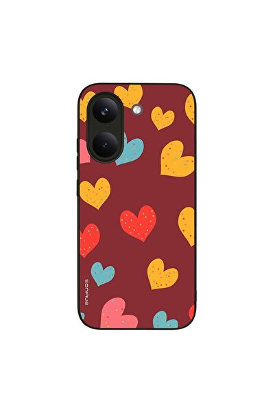 Sonique Θήκη Heart Series για Xiaomi Poco X8 Pro 5G Μπορντώ