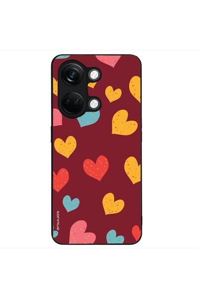 Sonique Θήκη Heart Series για OnePlus Nord 3 5G Μπορντώ