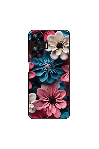 Sonique Θήκη 3D Flower Series για Realme C55 Ροζ 01