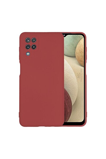 Sonique Θήκη Σιλικόνης My Colors Samsung Galaxy A12 / Galaxy M12 Μπορντό Ανοιχτό