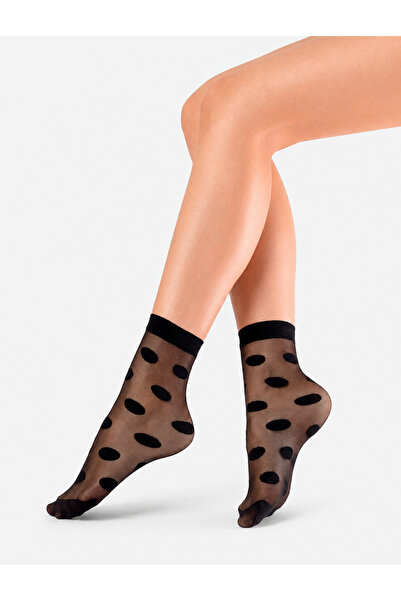 sosetaria Lycra socks with large dots Boheme 20 den