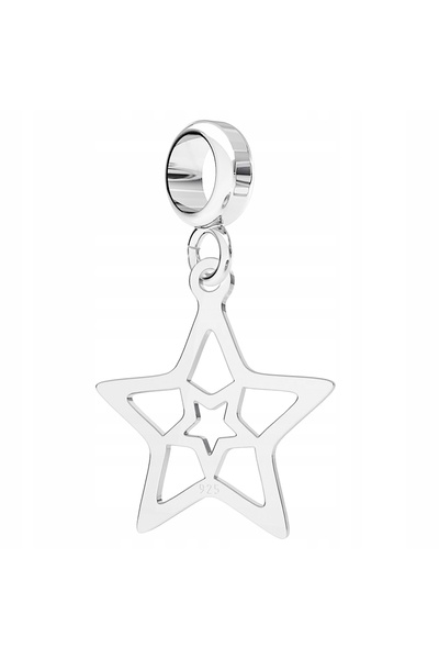 Larezo Pandantiv Tip Charm Pentru Bratari Modulare, Argint 925 Argintiu, Mode...