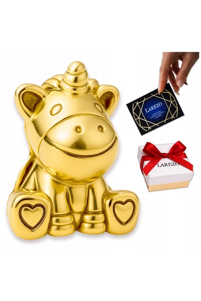 Larezo Pandantiv tip charm pentru brățări modulare, argint 925 placat cu aur ...