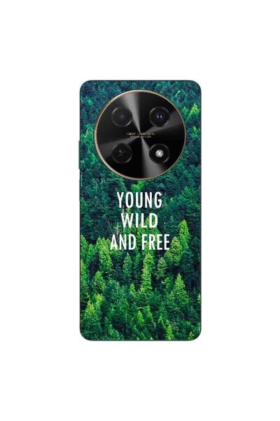 OEM Θήκη συμβατή με Huawei Nova 12i Σιλικόνης Gel TPU Μοντέλο Wild and Free