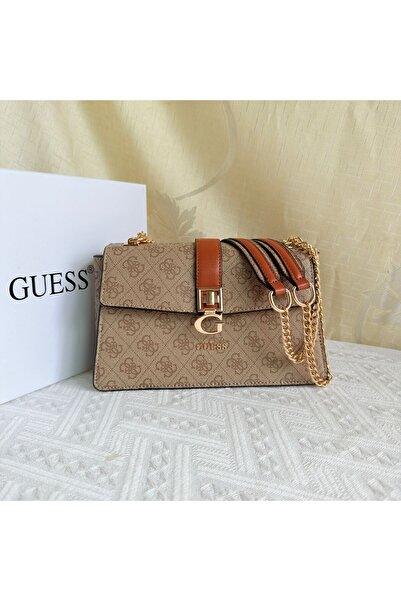 Guess Luxe Printed G-flap tote bag, 24 x 7 x 15 CM