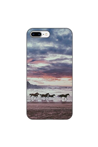 OEM Husa compatibila cu Apple iPhone 7 Plus, iPhone 8 Plus Silicon Gel Tpu Mo...